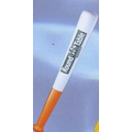 Inflatable Baseball Bat - Orange/White / 28"